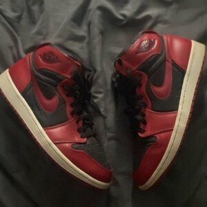 Jordan 1 high strap breds size 11